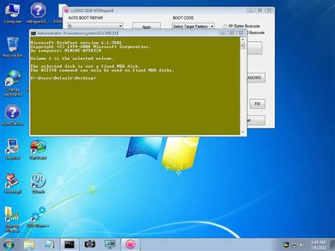 clone drive not booting